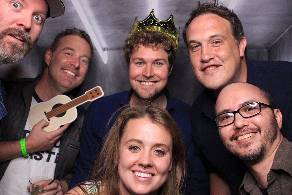 Burbank High School Class of 85 40th Reunion photo booth