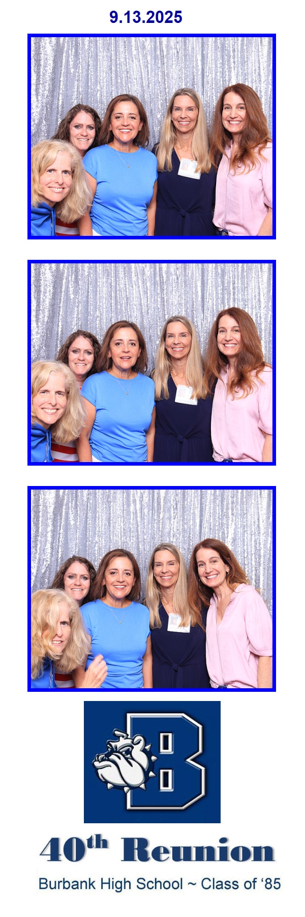 Private party photo booth fun